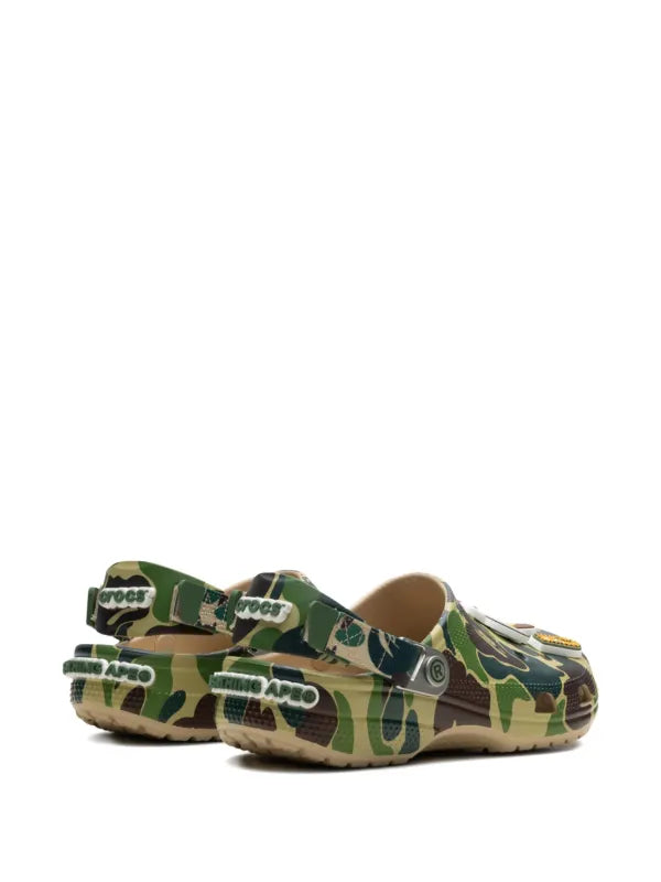 Crocs Classique A Bathing Ape ABC Camouflage