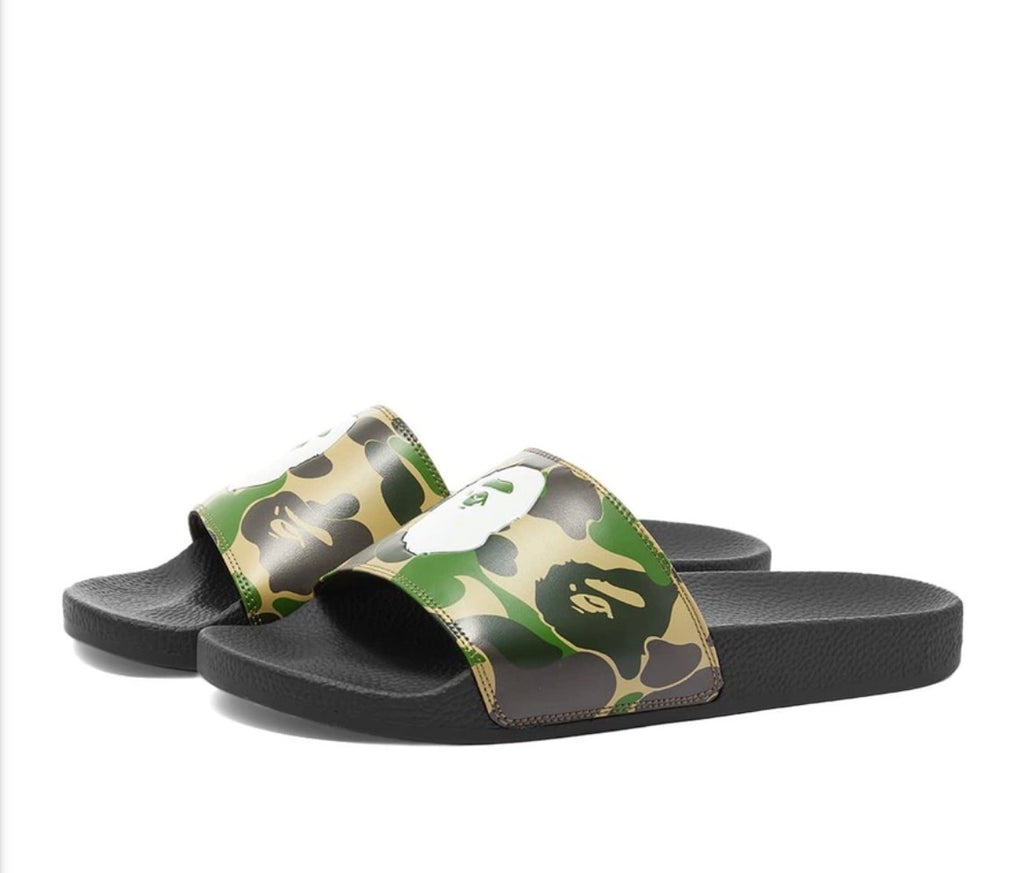 A Bathing Ape ABC Camo Slide Sandal
