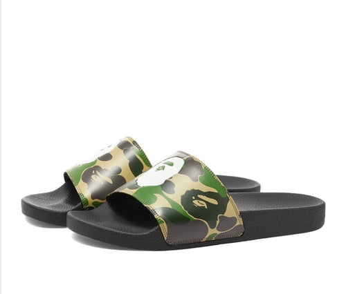 A Bathing Ape ABC Camo Slide Sandal