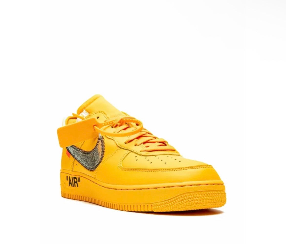 Nike Air Force 1 Low x Off-White ICA University Gold
