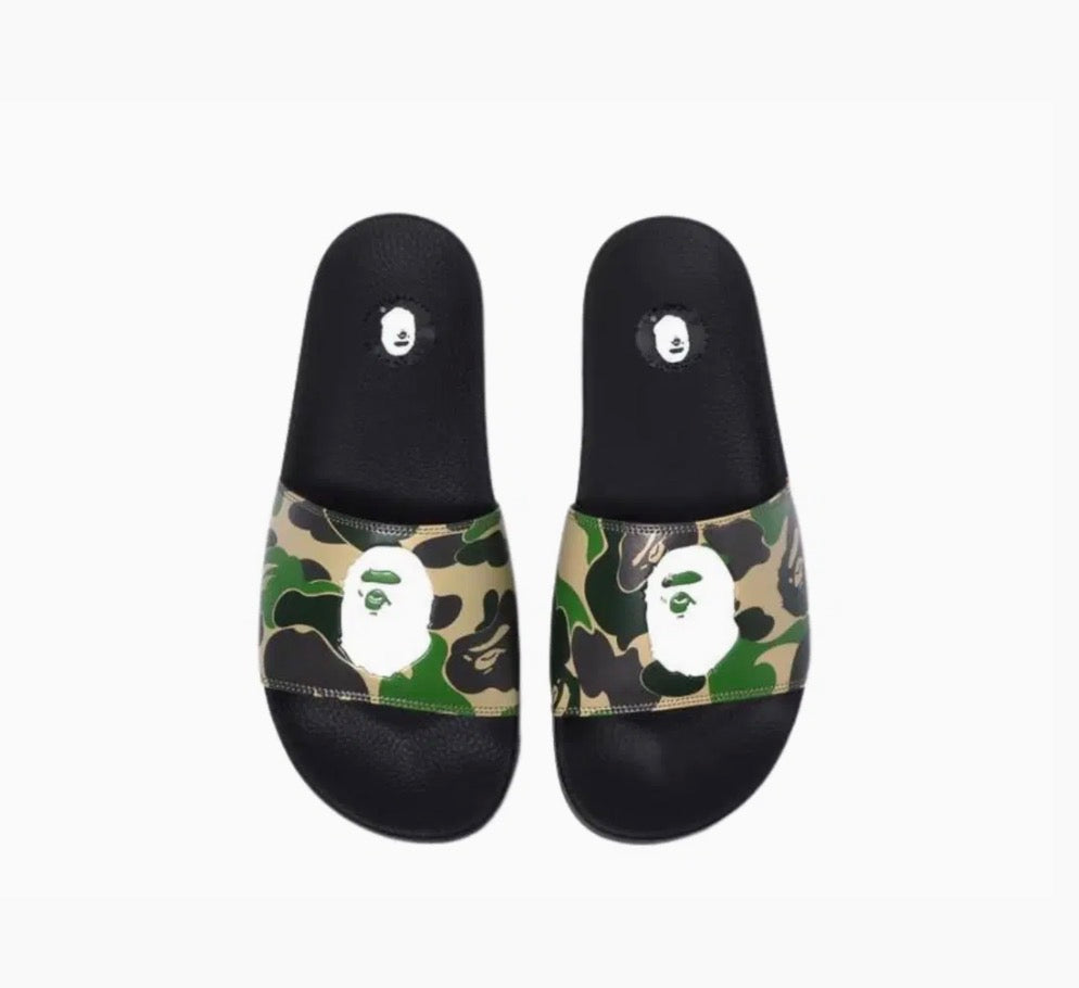 A Bathing Ape ABC Camo Slide Sandal