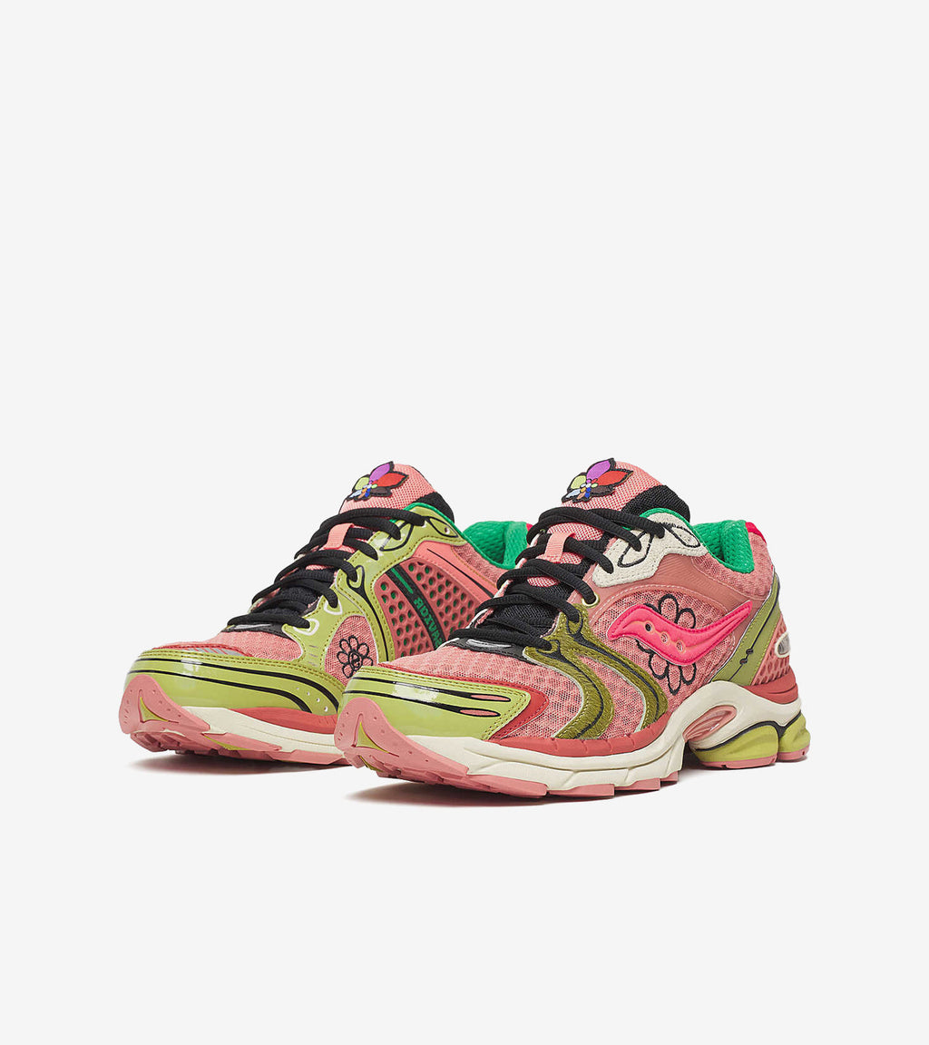 Saucony ProGride Triumph 4 x Jae Tips Flowers Grow Uptown